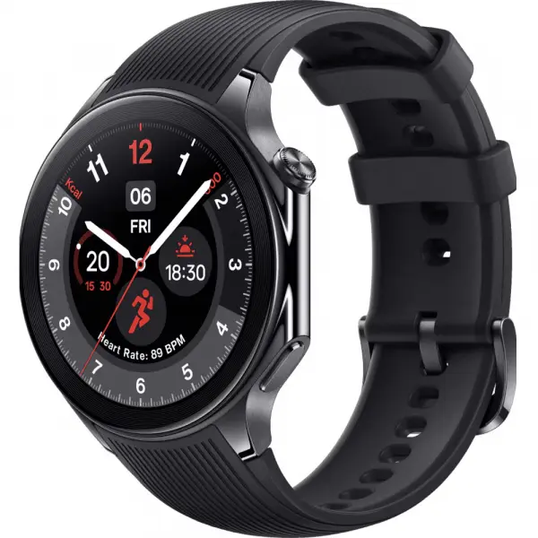 Smartwatch OnePlus Watch 2, Negru 5491100053