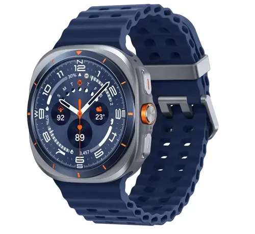 Smartwatch Samsung Galaxy Watch Ultra (2025), 47mm, LTE, Ecran AMOLED 1.5inch, Bluetooth, Wi-Fi, NFC, 2GB RAM, 64GB Flash, Wear OS, 10 ATM (Albastru)