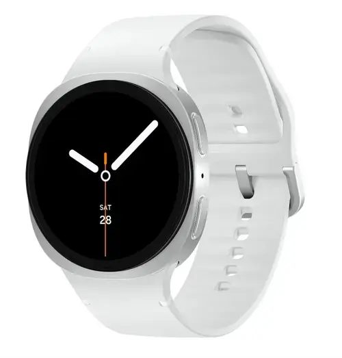 Smartwatch Samsung Galaxy Watch8 44mm LTE, Ecran AMOLED 1.47inch, Bluetooth, NFC, Wi-Fi, Wear OS, 4G, 5 ATM (Argintiu)