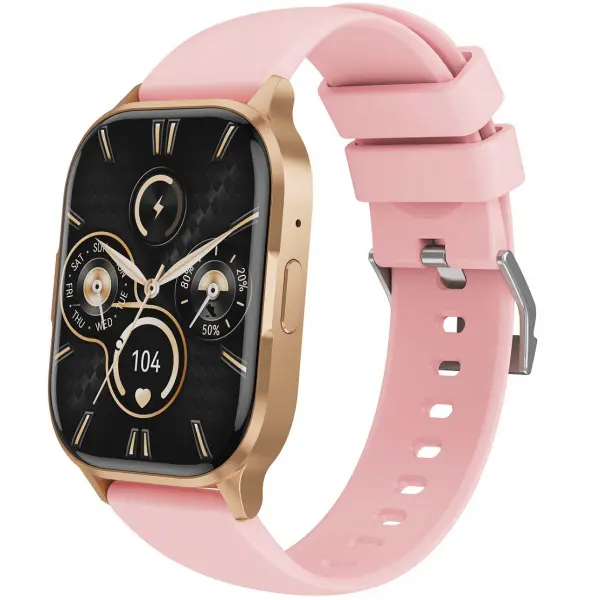 Smartwatch XO Design J10, Roz Auriu
