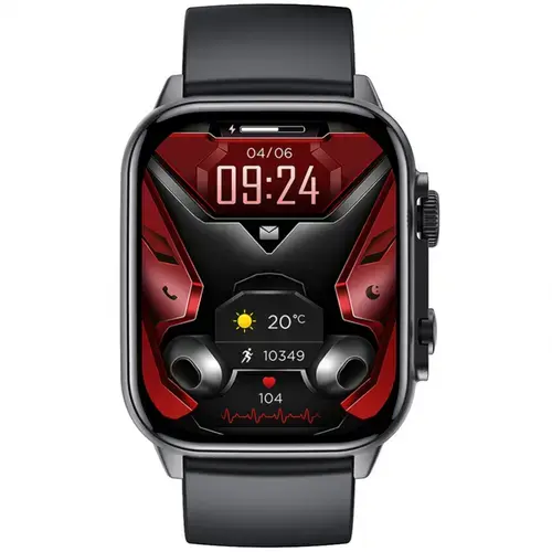 Smartwatch XO Design J9, Ecran IPS 1.95inch, Monitorizare sport, Notificari, NFC, Meniuri apel, IP68 (Negru)