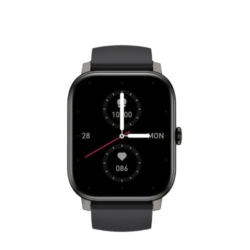 Smartwatch Zeblaze Btalk Pro, Negru, Apel Bluetooth, Ecran 1.91 , Monitorizare SpO2 si Ritm Cardiac, Pana la 21 Zile Autonomie, IP68