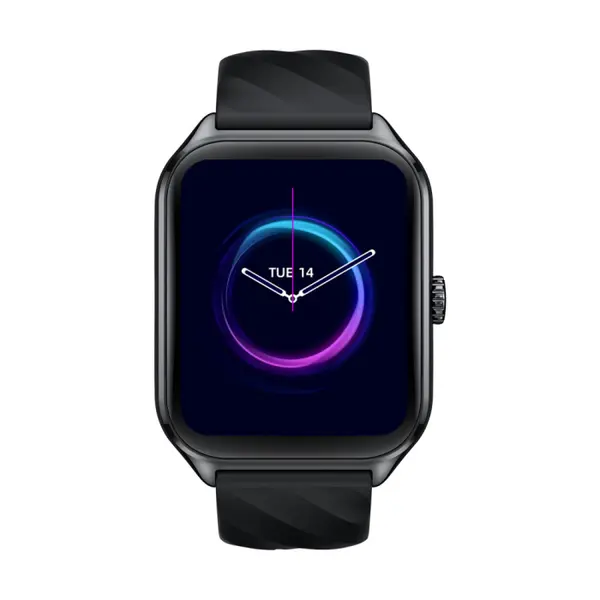 Smartwatch Zeblaze GTS 4 Negru, Silicon, 1.94 HD AMOLED, Always-on, Ritm Cardiac, SpO2, Apel BT, Asistent Vocal, 100+ Moduri Sport, IP68, 300mAh