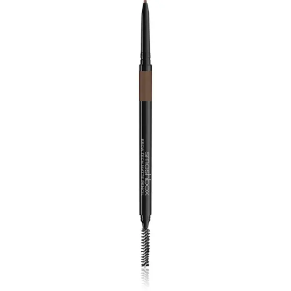 Smashbox Brow Tech Matte Pencil creion pentru sprancene cu pensula culoare Taupe 0.09 g