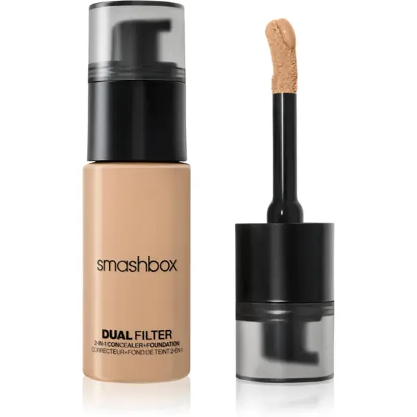 Smashbox DUAL-FILTER 2-in-1 Concealer + Foundation make-up si corector culoare Light 10 Neutral 23.6 ml
