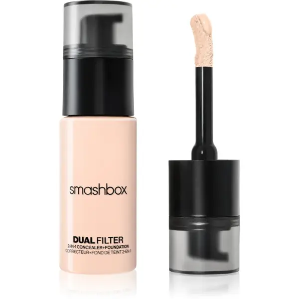 Smashbox DUAL-FILTER 2-in-1 Concealer + Foundation make-up si corector culoare Fair 1 Cool 23.6 ml