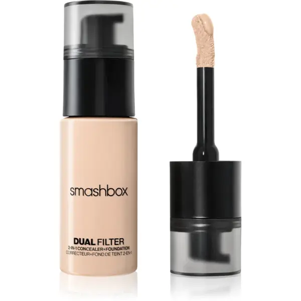 Smashbox DUAL-FILTER 2-in-1 Concealer + Foundation make-up si corector culoare Fair Light 5 Neutral 23.6 ml