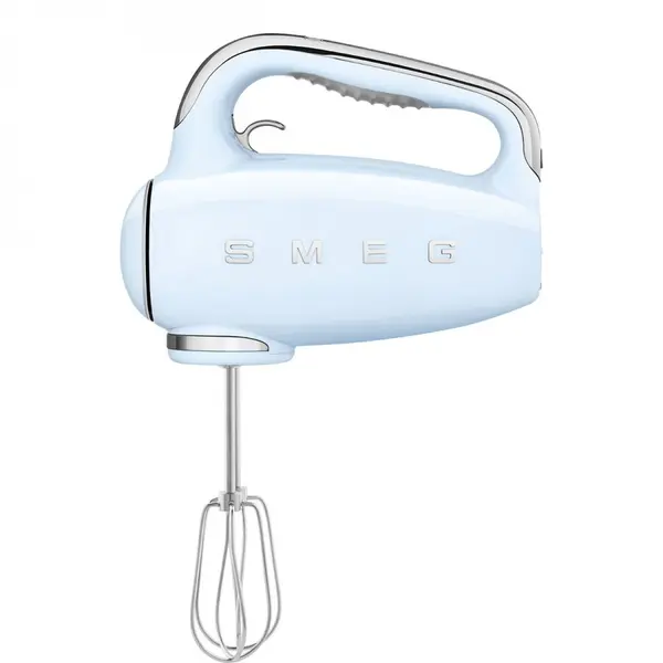 Smeg Mixer de mana Smeg HMF01PBEU, 250 W, 9 Viteze, Albastru