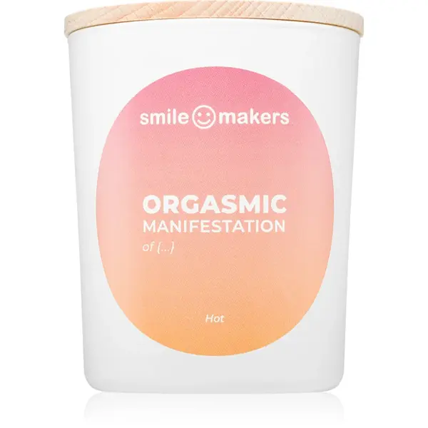 Smile Makers Orgasmic Manifestations Hot lumânare parfumată Hot 180 g