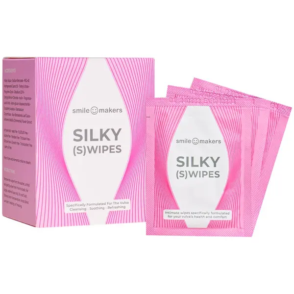 Smile Makers Silky Swipes servetele umede pentru igiena intima 12 buc