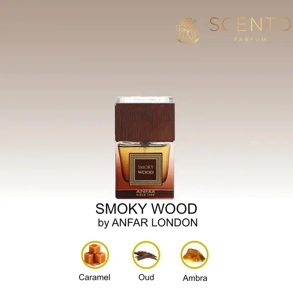 SMOKY WOOD by ANFAR LONDON, extract de parfum, barbati, 100ML - Original Dubai