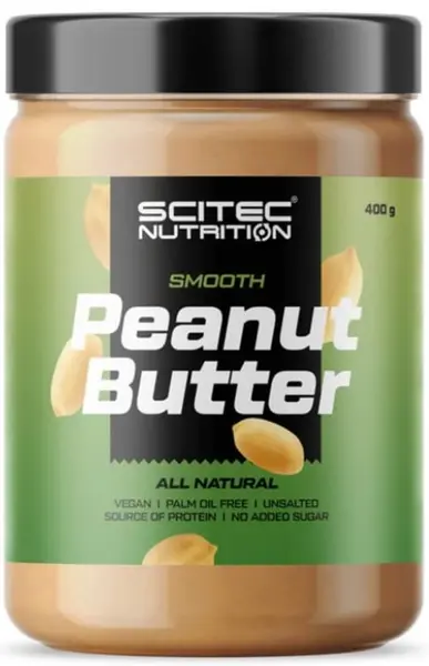 Smooth Peanut Butter, 400 g, Scitec Nutrition