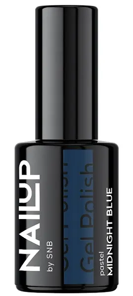 SNB Professional NailUP Oja cu gel , Albastru miezul nopții, 6 ml