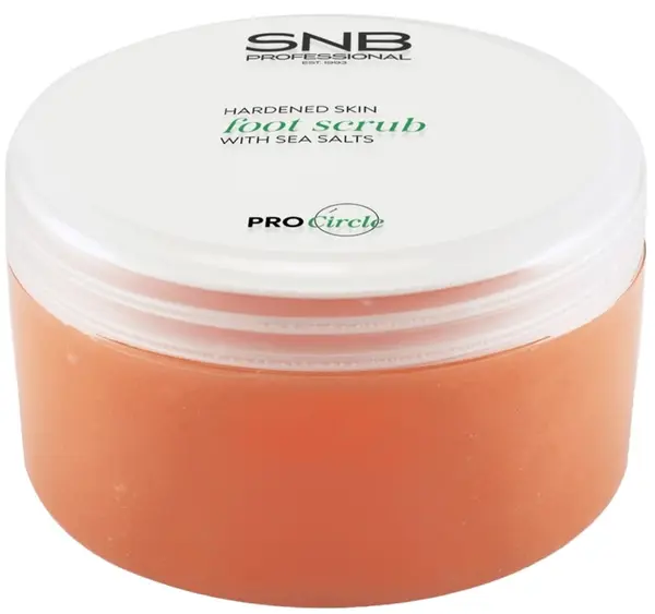 SNB Professional Scrub pentru pedichiură cu sare de mare, 300 ml