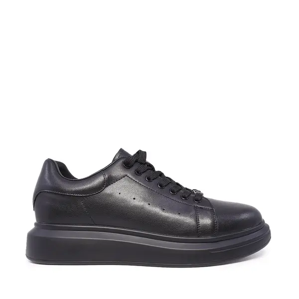 Sneakers bărbați Benvenuti negri din piele 3851bp311n