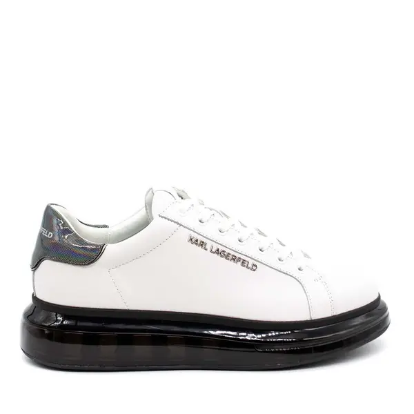 Sneakers bărbați Karl Lagerfeld Kapri Kushion Lo Lace albi 2051bp52625a