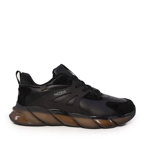 Sneakers bărbați Thezeus negri 3731bps8113vn