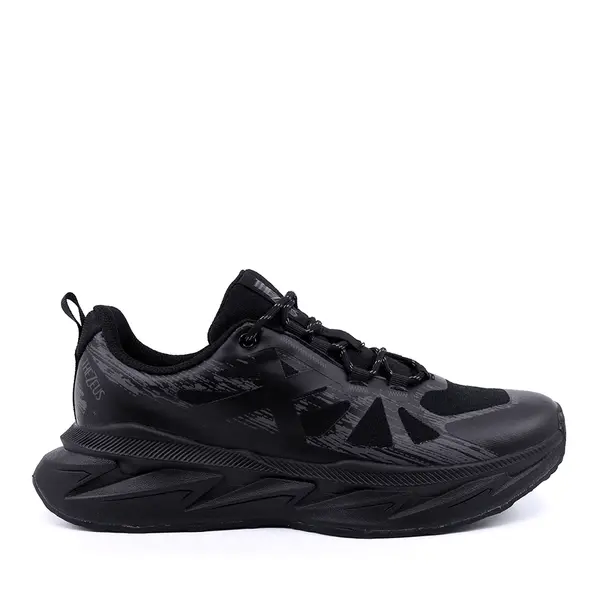 Sneakers bărbați Thezeus negri din material textil 2491BPS30135N