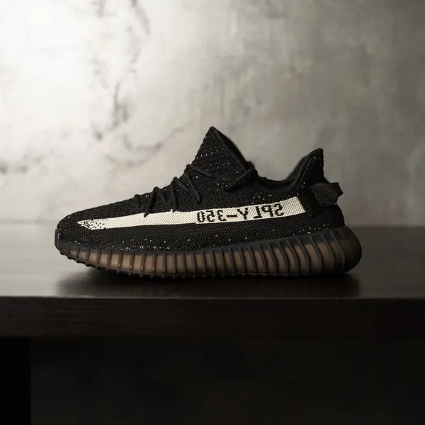 SNEAKERS BARBATI YEEZY SPLY-350 STREETWEAR BLACK-BEIGE ABYZ19(103-1) (MĂRIME: 44)