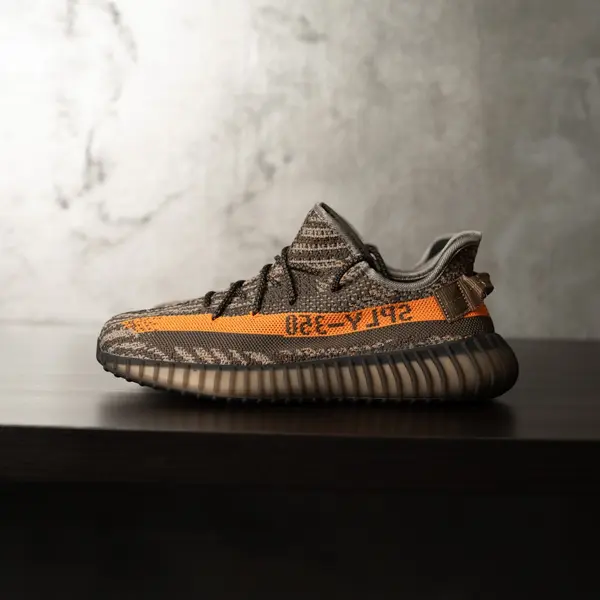SNEAKERS BARBATI YEEZY SPLY-350 STREETWEAR BROWN YELLOW ABYZ17(103-3) (MĂRIME: 42)