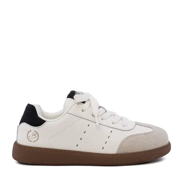 Sneakers Benvenuti bej din piele și velur 3791FP018VBE