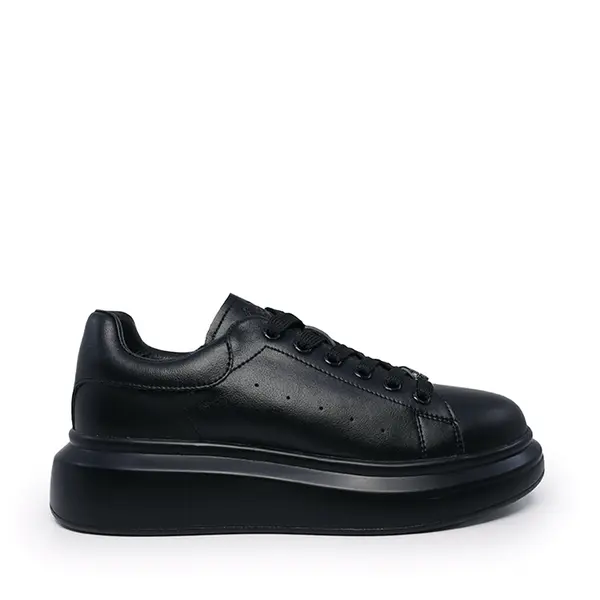 Sneakers Benvenuti negri din piele 3742dp312n