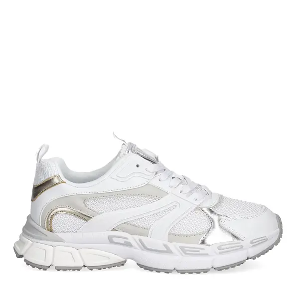 Sneakers femei Guess Bevalli albi 910DPFLFBVLELE12A