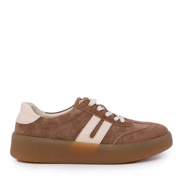 Sneakers femei Luca di Gioia maro din piele 1291DP1120VM
