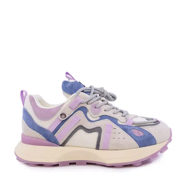 Sneakers femei Luca di Gioia multicolori din piele întoarsă și textil 1291DP1110VLI