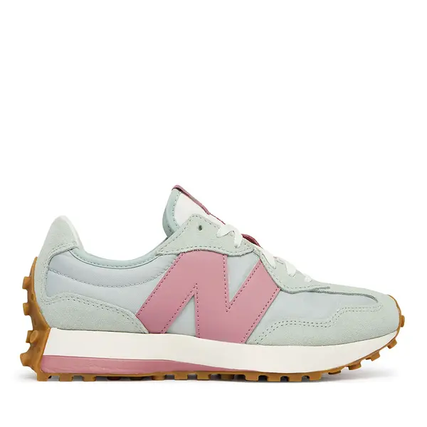Sneakers femei New Balance 327 verzi din piele întoarsă 2871DPS3277BSVAZ