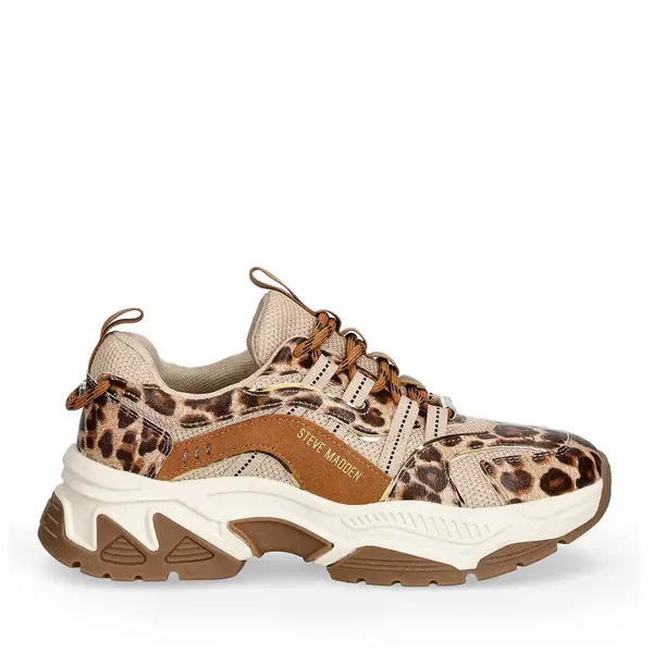 Sneakers femei Steve Madden cu model animal print 1461DPANIMATESLEO