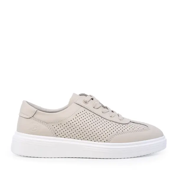 Sneakers ușori femei Benvenuti bej din piele 1991DPF0220BE