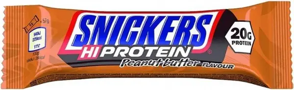 Snickers Hi Protein, unt de arahide, 57 g, Mars Protein