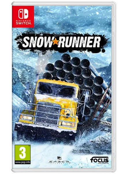 SnowRunner A MudRunner Нинтендо Суич