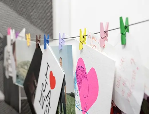 Snur cu 10 carlige pentru fotografii | Kikkerland