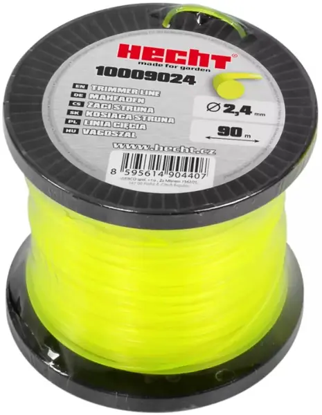 Șnur rotund pentru mașină de tuns Hecht - 10009024, 2.4 mm x 90 m