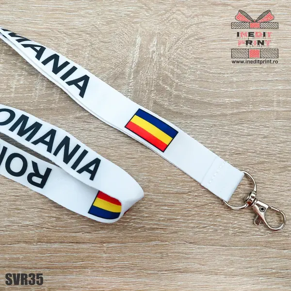 Snur textil cu carabiniera ROMANIA SVR35