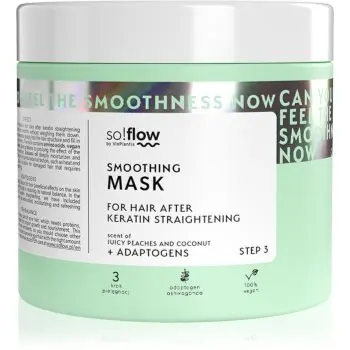 so!flow After Keratin Straightening Smoothing Mask Masca de par