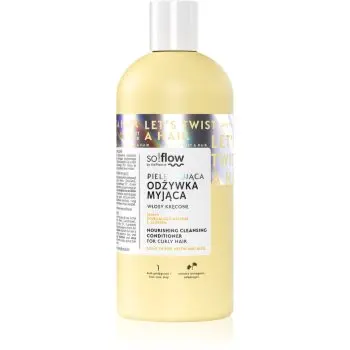 so!flow Curly Hair Nourishing Cleansing Conditioner Balsam de curățare pentru păr creț