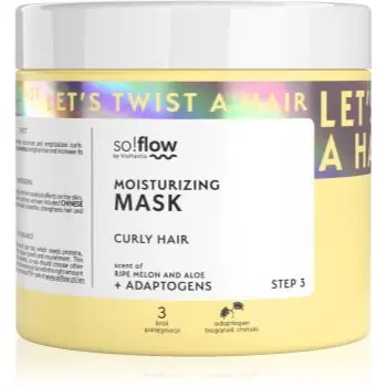 so!flow Curly Hair Nourishing Mask masca hranitoare pentru păr creț