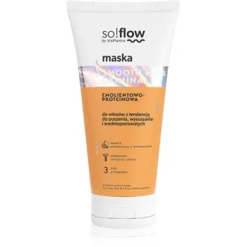 so!flow Frizzy and Dry Hair Protein-Emollient Mask masca de netezire anti-electrizare