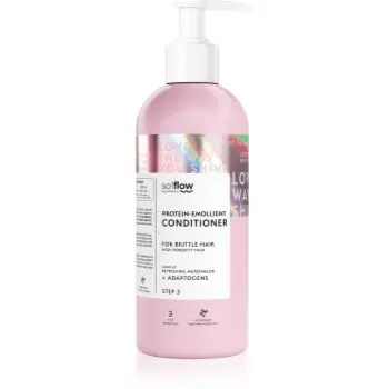 so!flow High Porosity Hair Protein-Emollient Conditioner balsam pentru indreptare petru par fragil si fara vlaga
