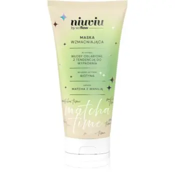 so!flow Matcha Time Strengthening Hair Mask Masca intens hrănitoare pentru parul deteriorat si fragil