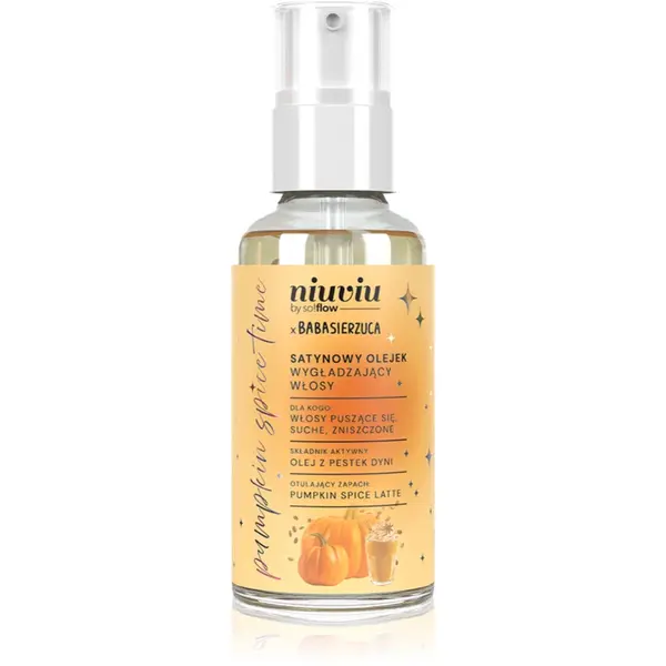 so!flow Pumpkin Time Hair Smoothing Oil ulei de par regenerator 50 ml