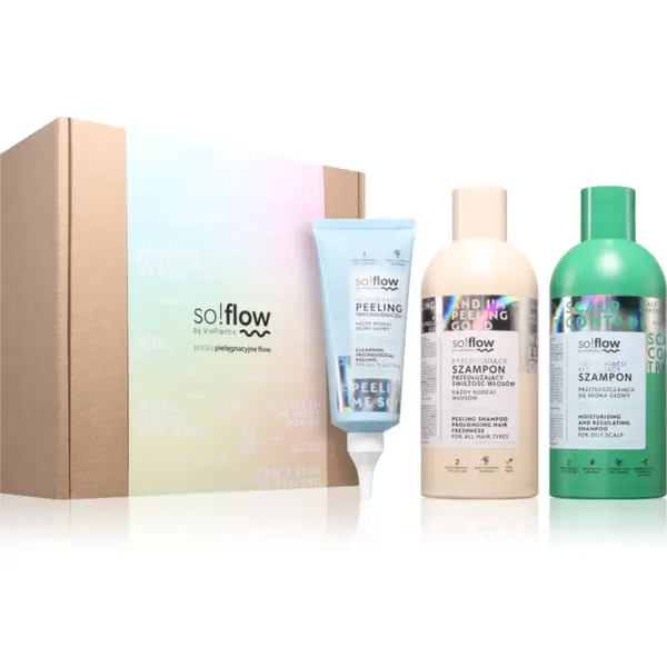 so!flow Scalp Detox & Deep Cleansing Set set cadou pentru un scalp seboreic