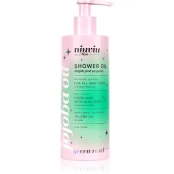 so!flow Shower Oil Fresh Mint With Aloe Vera șampon revigorant pentru păr și barbă