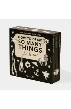 So Many Things: A Box Set of 5 How-To-Draw Books for Kids - Alli Koch