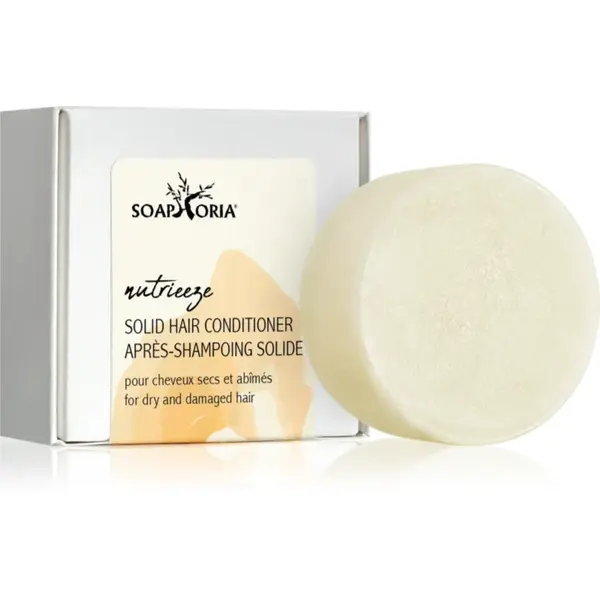 Soaphoria Nutrieeze Solid Hair Conditioner balsam solid pentru păr uscat și deteriorat 65 g
