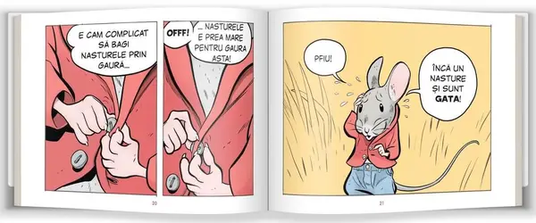 Soarec mic se pregateste | Jeff Smith