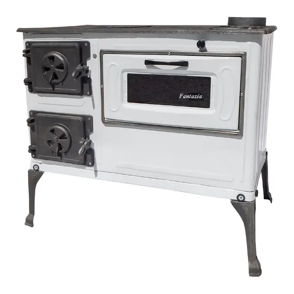 Soba pentru gatit Fantazia Alb 6.7 KW Dreapta